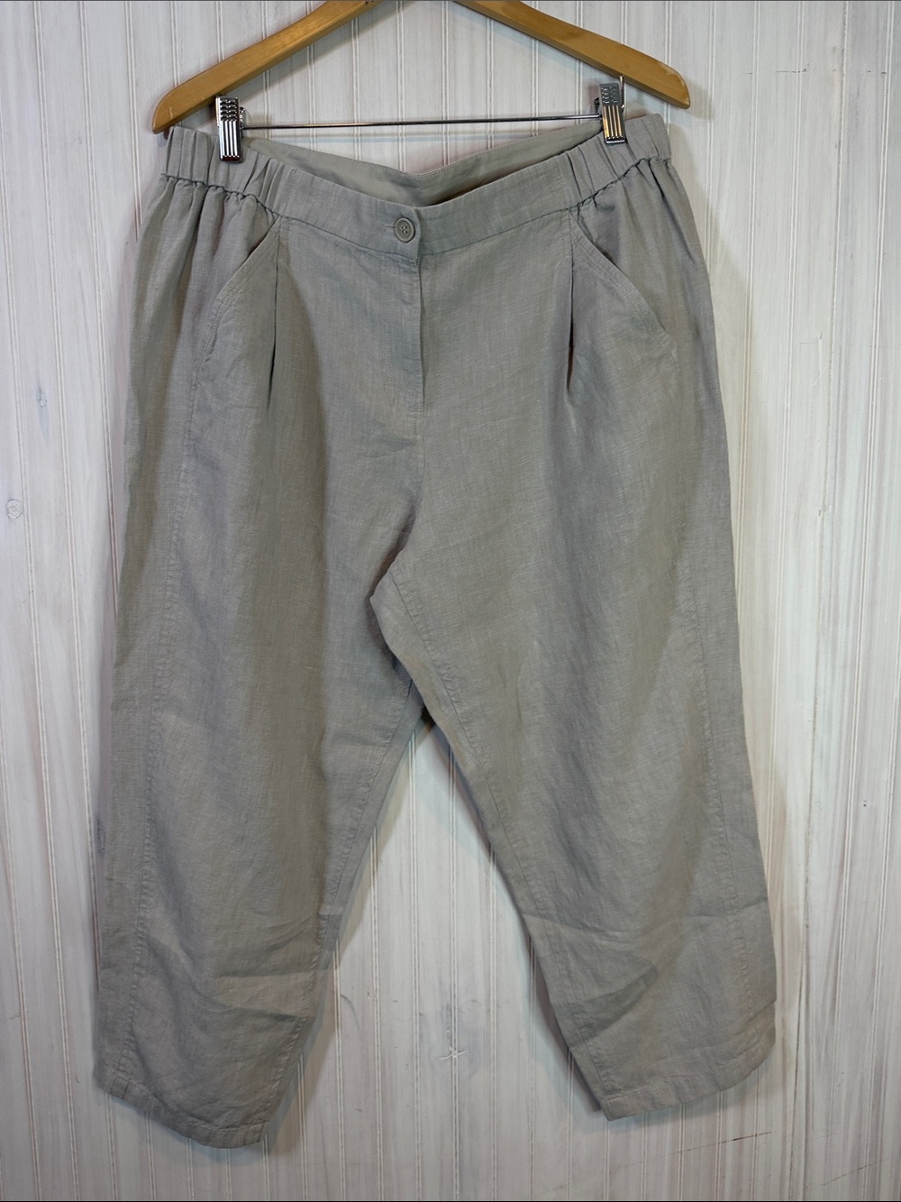POETRY LINEN ANKLE PANTS 14